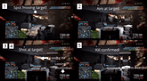 Screen shots from Battlefield 4: Gameplay loop takes less than 3 secs from target spotted to kill confirmed, but type of enemy, weapon type, and environment adds depth to the loop, which is repeated over and over again!